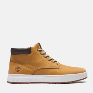 Basket mi-haute à lacets Maple Grove pour homme en noir monochrome
